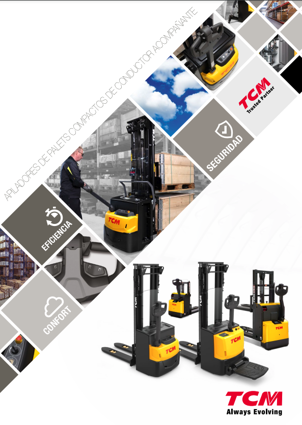 Compact Pedestrian Pallet Trucks Brochure Cover ES