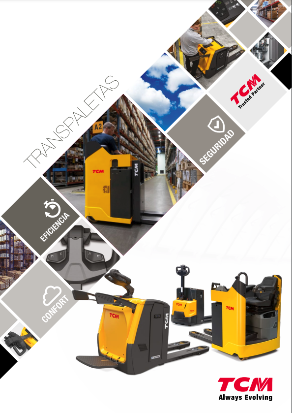 Pallet Trucks Brochure Cover ES