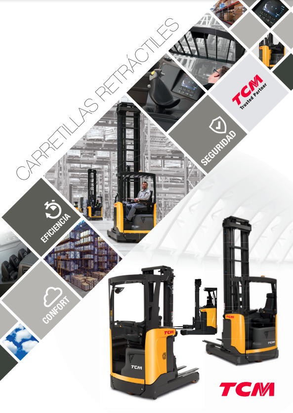 Reach trucks brochure cover ES